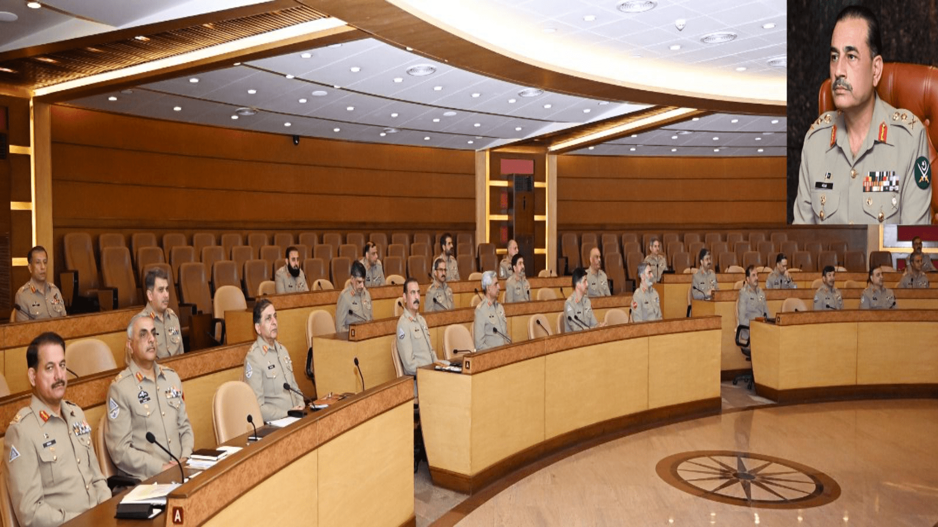 COAS leads Corps Commanders’ conference addressing terrorism, national security