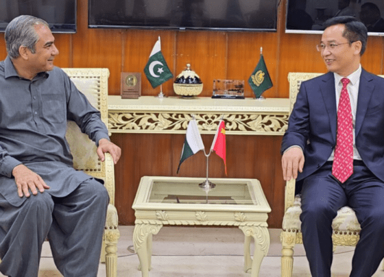 内政部长会见陈明国部长率领的中国代表团