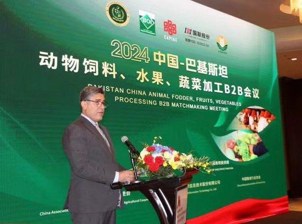 巴基斯坦与中国就培育动物饲料、水果、蔬菜加工行业合资企业签署13项谅解备忘录