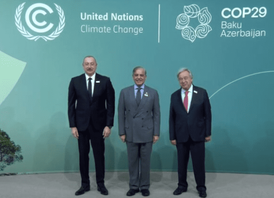 总理与世界领导人一起出席COP29首届全体会议