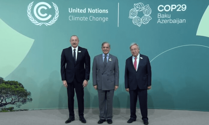 总理与世界领导人一起出席COP29首届全体会议