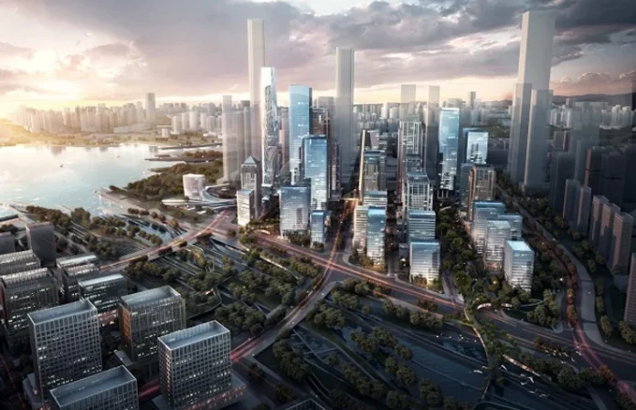 国际媒体代表团观摩深圳发展模式