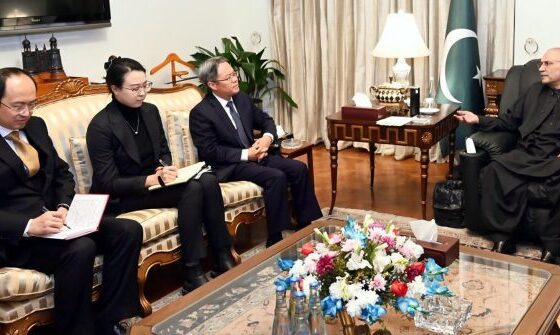 President, Chinese ambassador discuss ways to enhance cooperation