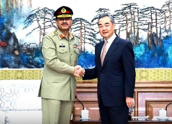 阿西姆·穆尼尔陆军元帅会见中国最高领导人，重申战略关系