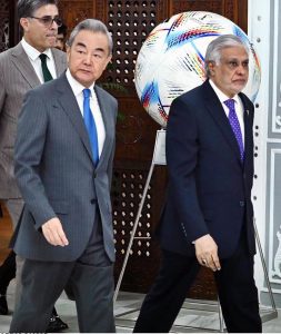 中国外交部长王毅称中巴经济走廊是巴中战略伙伴关系的基石