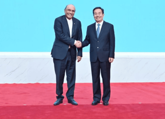 总统扎尔达里会见新疆党委书记