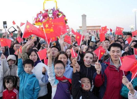 Chinese celebrate National Day with patriotism, pride and confidence