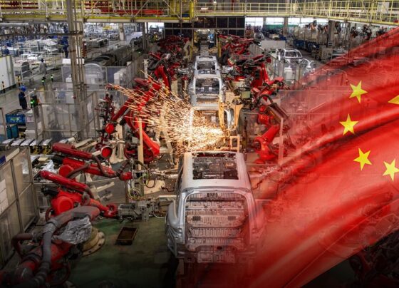 中国高新技术产业日益增长