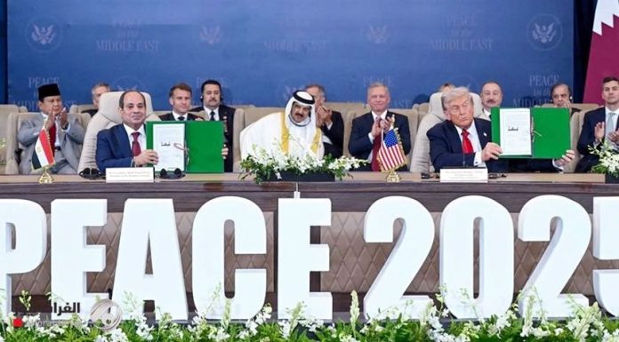 总理出席加沙和平协议签署仪式