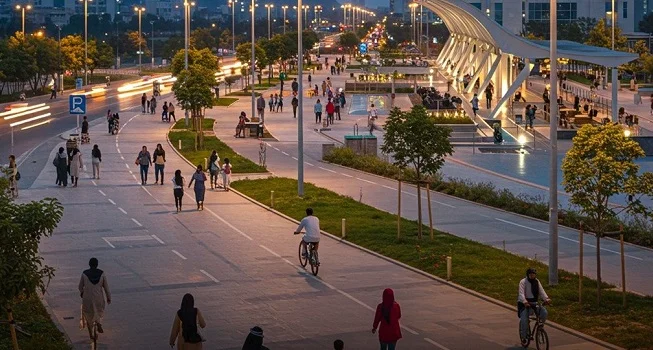 伊斯兰堡：蓝色区域将对车辆关闭