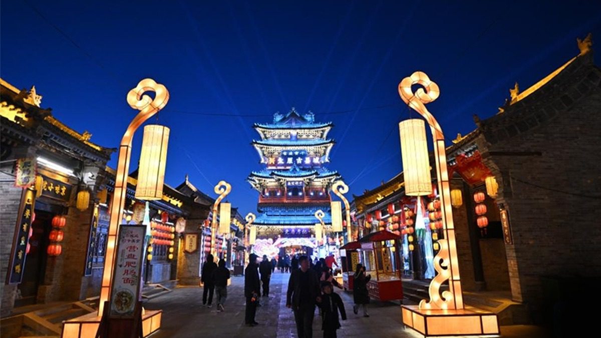 国际媒体访问中国北方山西省