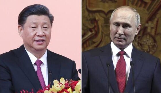 Xi, Putin exchange New Year greetings