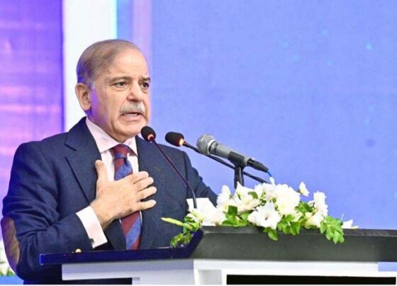 巴基斯坦总理夏巴兹·谢里夫在Devos签署加沙和平协议