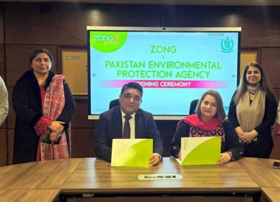 Zong partners with Pak-EPA for major tree plantation drive in Islamabad