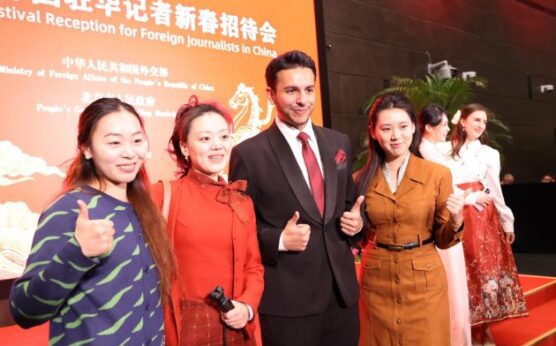 Reception for foreign journalists to celebrate 2026 Chinese New Year held in Beijing