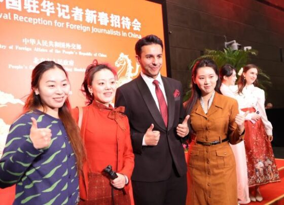 Reception for foreign journalists to celebrate 2026 Chinese New Year held in Beijing