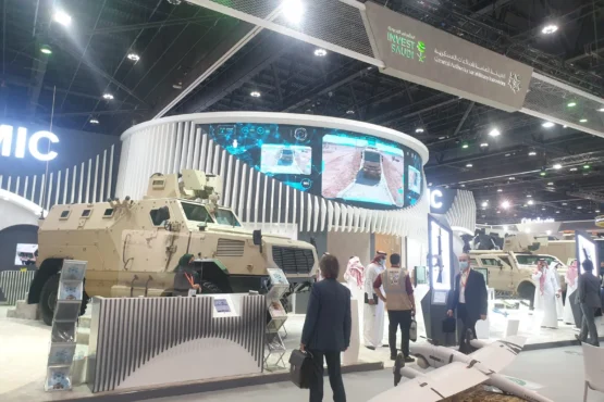 巴基斯坦在2026年沙特防务展上展示军事装备