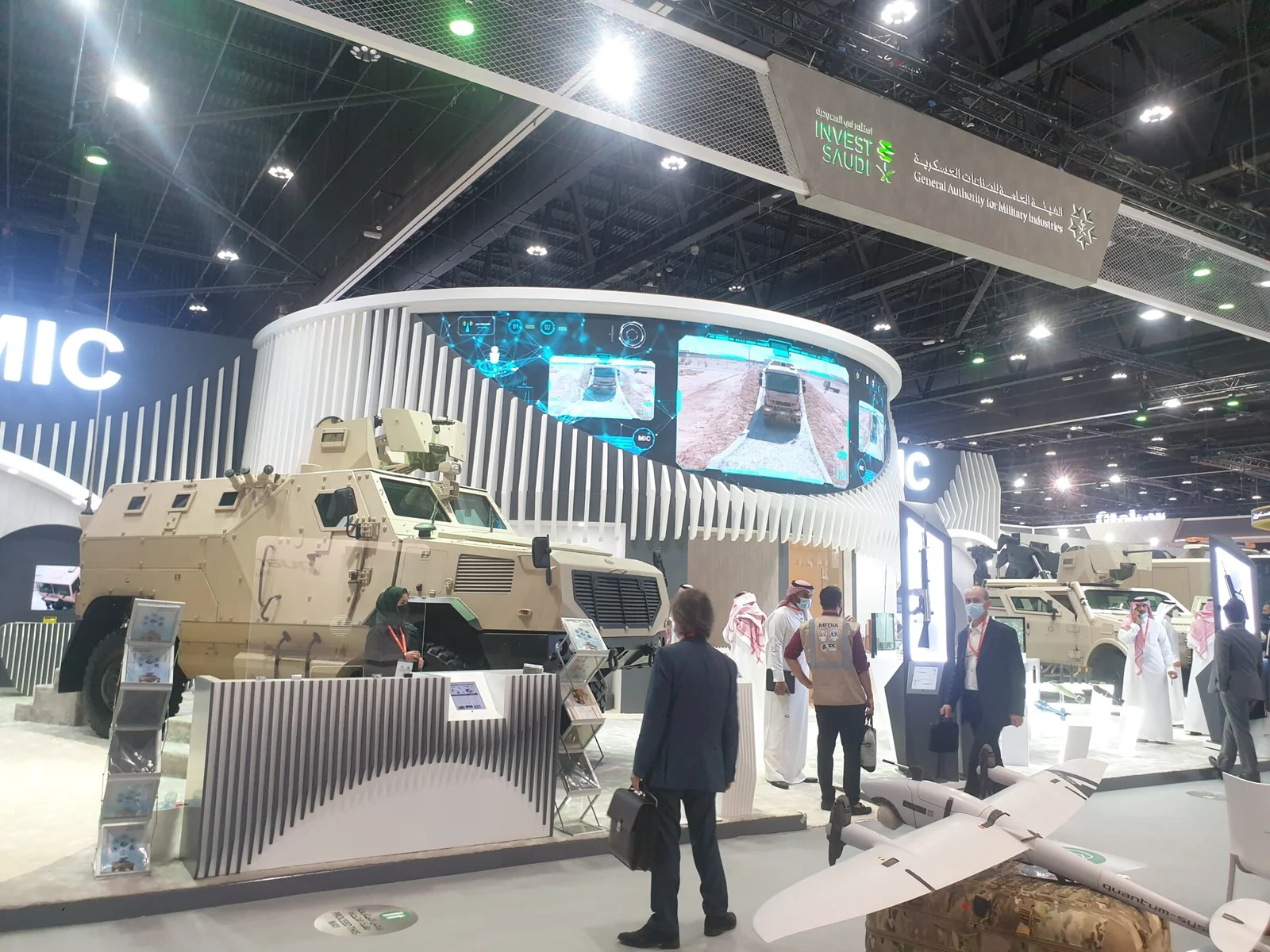 巴基斯坦在2026年沙特防务展上展示军事装备