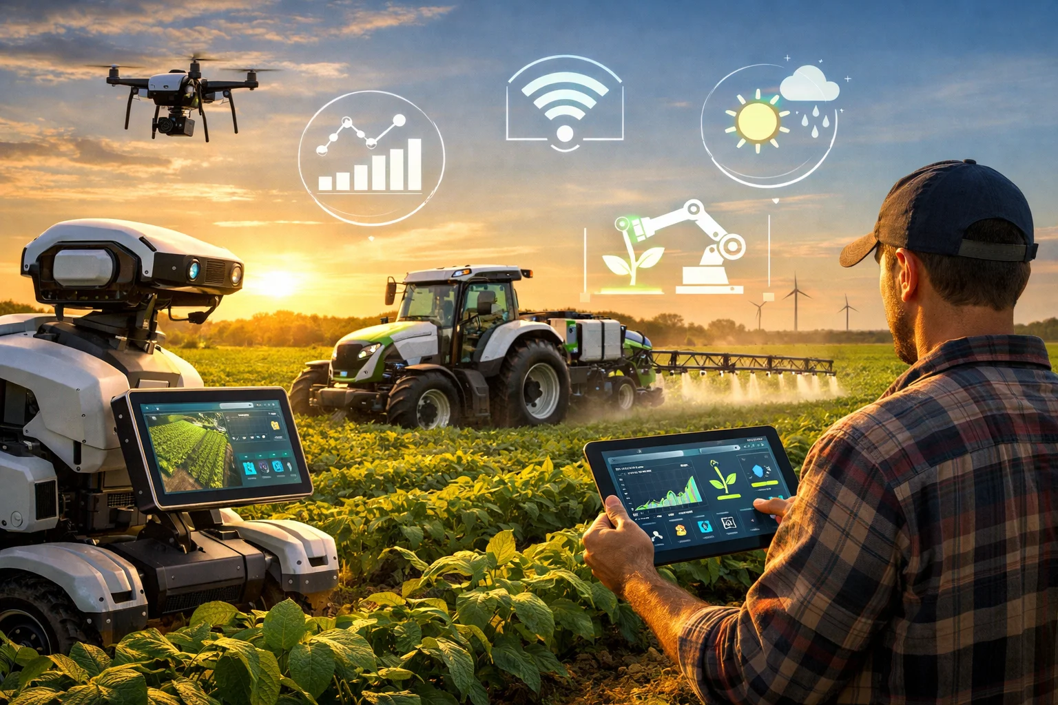 人工智能在农业中的应用，智慧农业的未来