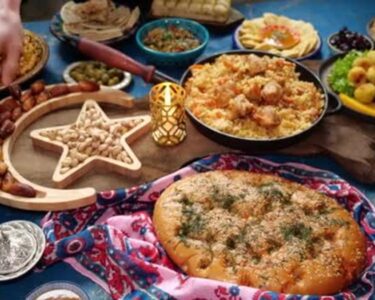 来自不同国家的独特斋月饭菜品