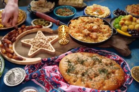 来自不同国家的独特斋月饭菜品