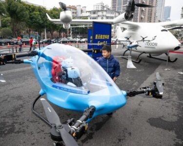 New “air taxis” debut in central China as nation accelerates low-altitude drive