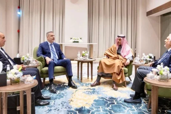 副总理达尔与沙特阿拉伯、土耳其和埃及的外交部长就地区局势发展进行磋商