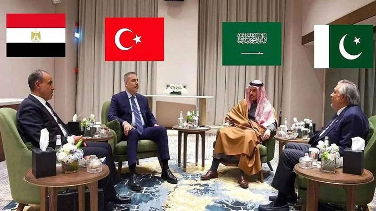 伊斯兰堡与沙特阿拉伯,土耳其和埃及举行高风险会谈