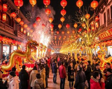 国际游客涌入北京参加2026年春节026年春节