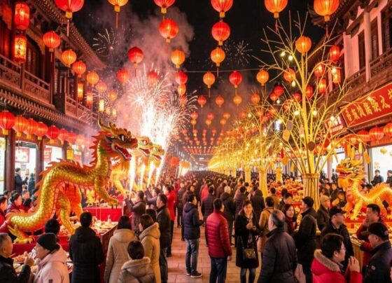 国际游客涌入北京参加2026年春节026年春节