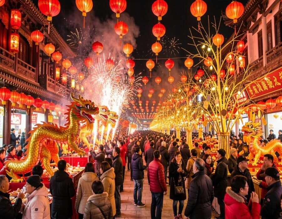 国际游客涌入北京参加2026年春节026年春节