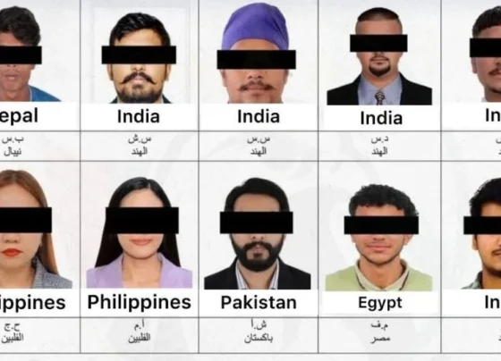 阿联酋逮捕25名外国人，指控其散布有关伊朗袭击的虚假新闻