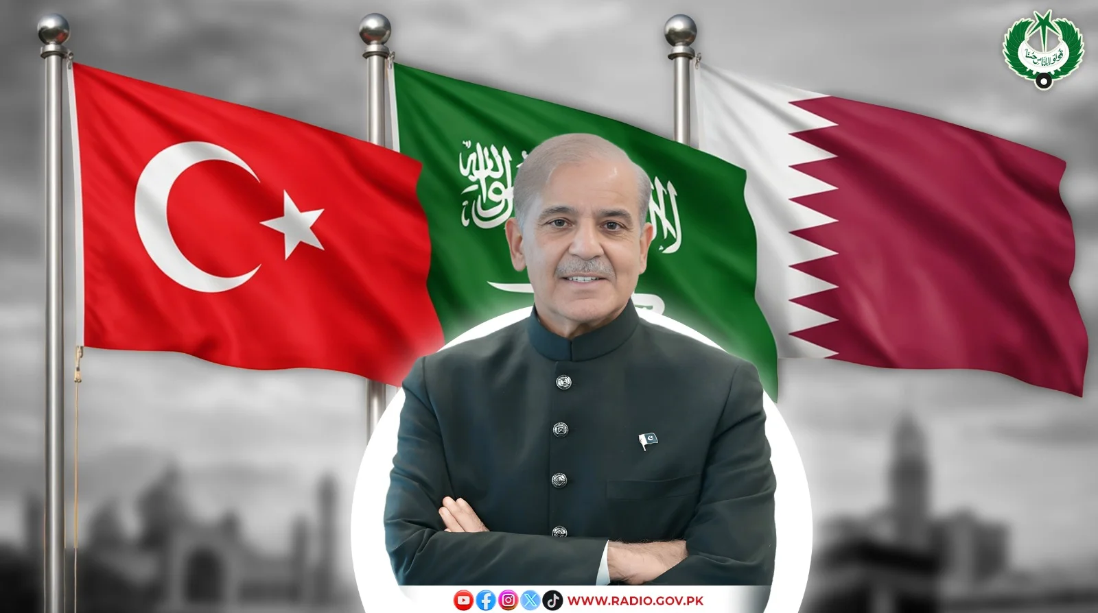 总理启程前往沙特阿拉伯、卡塔尔和土耳其进行正式访问