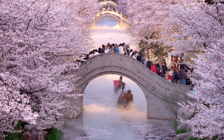 春天促进了中国文化和旅游业的发展