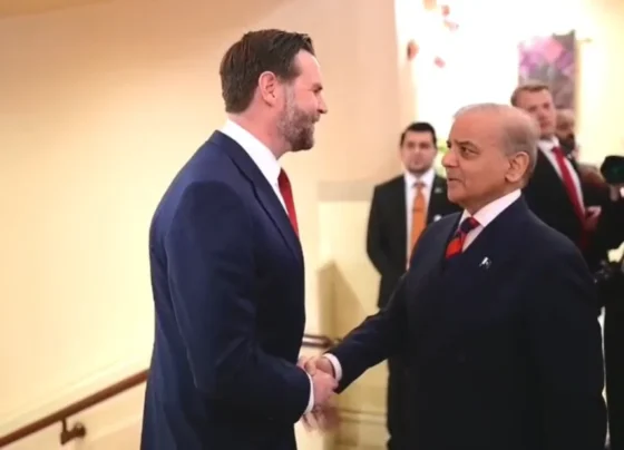 PM Shehbaz calls for durable peace while meeting US VP JD Vance