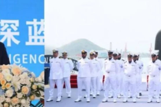 巴基斯坦海军首艘“Hangor-class submarine”在中国正式服役