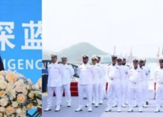 巴基斯坦海军首艘“Hangor-class submarine”在中国正式服役