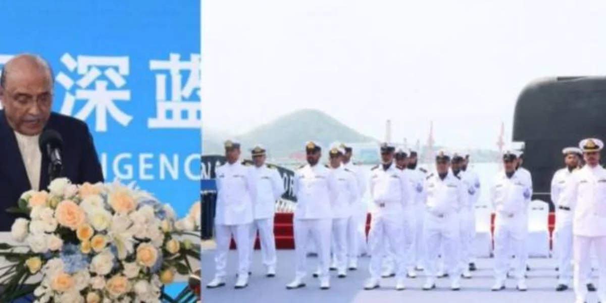 巴基斯坦海军首艘“Hangor-class submarine”在中国正式服役
