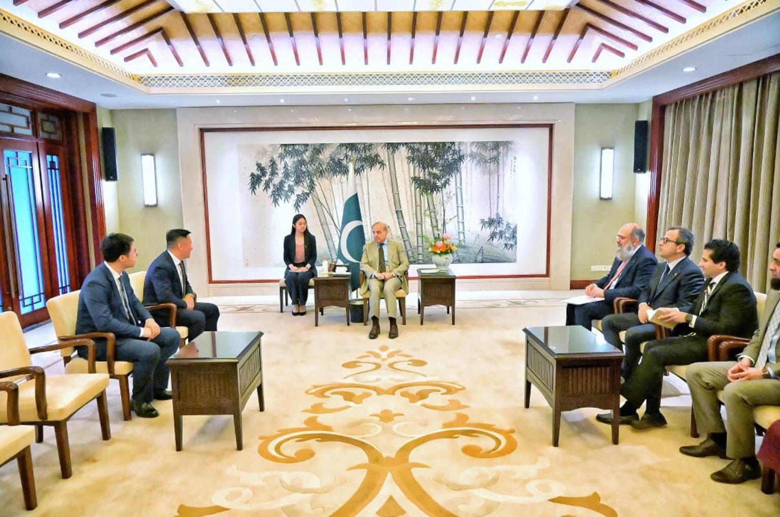 总理会见中国企业高管