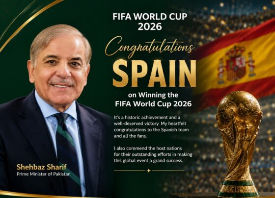 PM congratulates Spain on FIFA World Cup victory, commends host nations