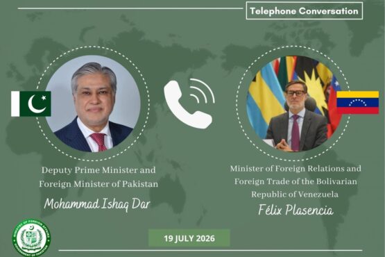 DPM/FM Dar, FM Venezuela resolve to further strengthen bilateral ties