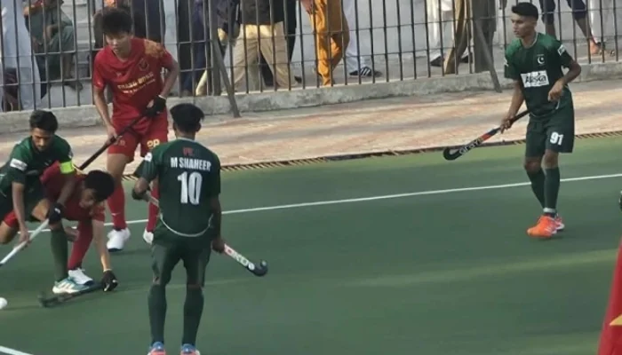 巴基斯坦青年队在戈杰拉以 5–2 战胜广东队